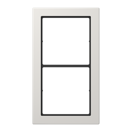 FD982LG Рамка 2-кратная; светло-серая