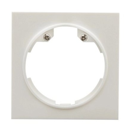 Центральная пластина для настенного датчика Indoor 140-L, белый глянцевый, BEG Luxomat, Central plate Indoor 140 55x55 / pure white glossy RAL9010 (94346)