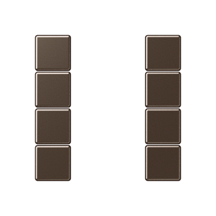 A504TSAMO комплект накладок 4гр мокко