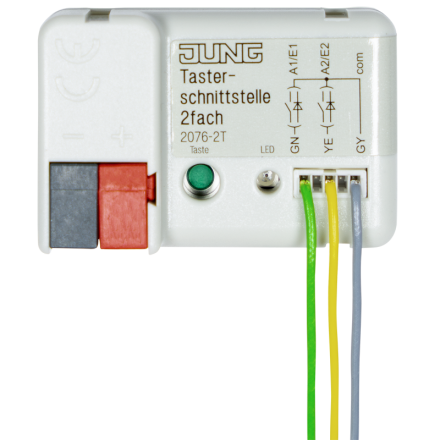 2076-2T KNX/EIB-интерфейс кнопок, двойной