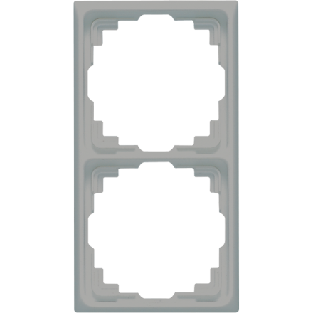 CD582KGR Рамка для инсталляции в кабельных каналах, 2-кратная; серая