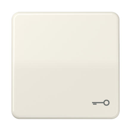 CD590BFT Клавиша ударопрочная с символом ключ; слоновая кость