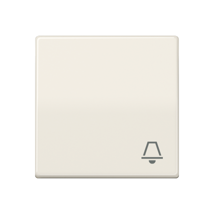 AS591K Клавиша для выключателя с символом звонок; слоновая кость