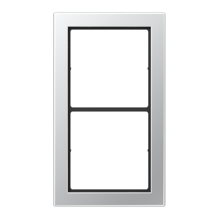 FDAL2982 Рамка 2-кратная; алюминий