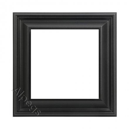 Рамка 1-пост, термопласт, черный матовый, Eco Deco EPD481SWM