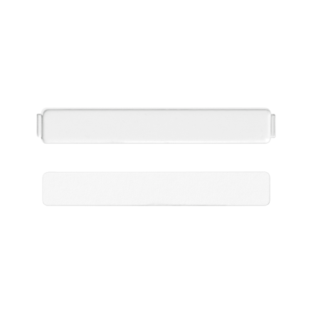 CD90NA накладка из оргстекла с белой подложкой, поле для надписи 9Х58 мм, для серии СD