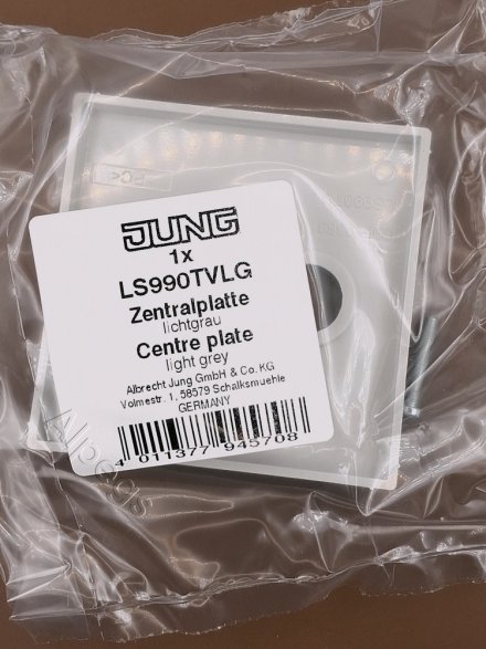 LS990TVLG Крышка для телевизионной розетки; светло-серая