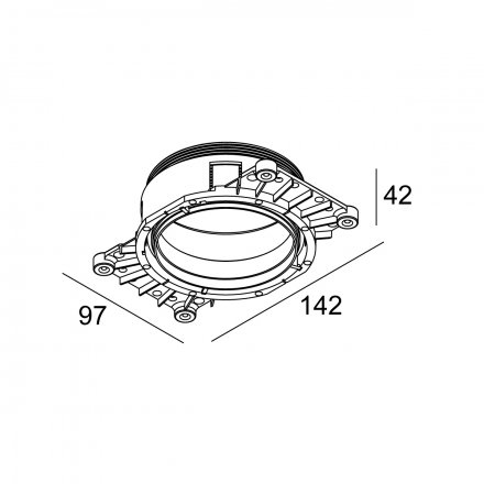 Монтажный комплект MOUNTING KIT ENTERO RD-S O.F.A.