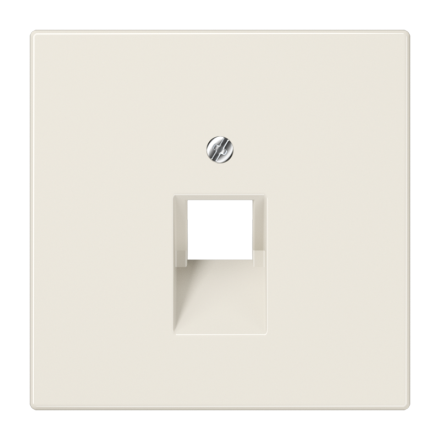 LS969-1UA Крышка для одинарной телефонной и компьютерной розетки UAE; слоновая кость