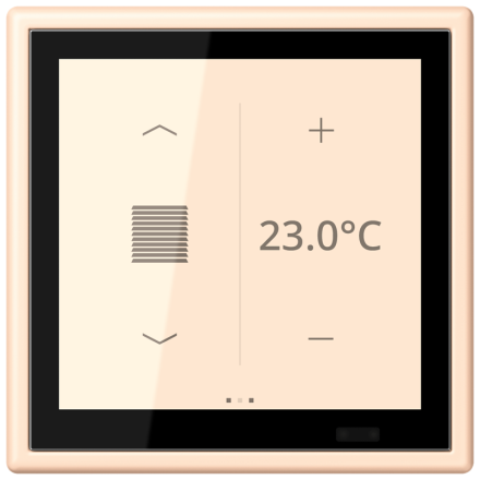 KNX комнатный контроллер LS TOUCH, LC 459 D1 S238