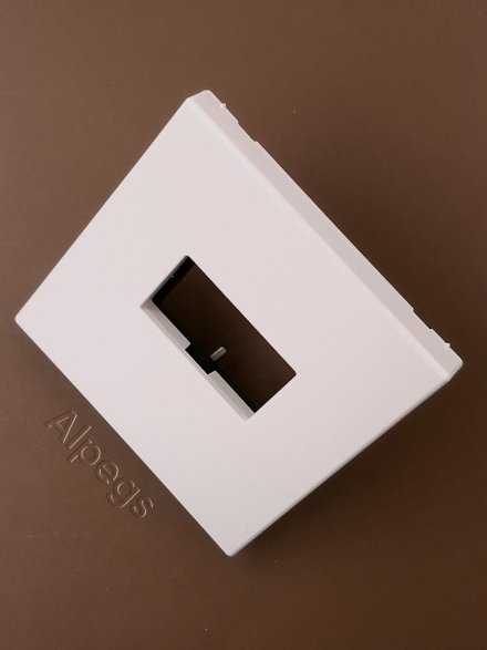 LS990 Накладка для USB-зарядных устройств без видимого винта, термопласт, белый LS1969USBWW