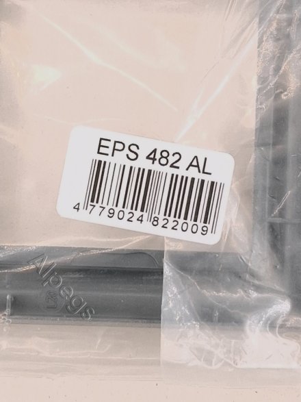 Рамка Eco Profi Standart 2-местная (алюминий) EPS482AL