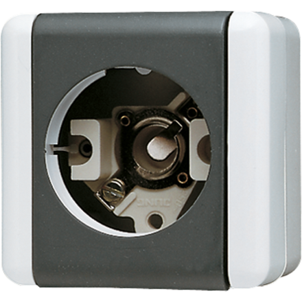 837-14W Патрон для лампы для накладного монтажа; резьба Е 14 IP44