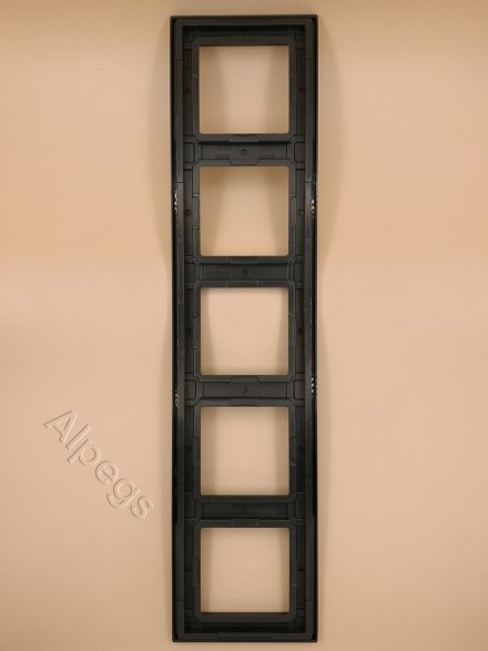 Рамка 5-постовая Jung A creation антрацит матовая, AC585BFANM