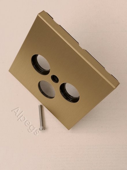 LSmetal Накладка TV/FM/SAT, латунь. ME2990SATC