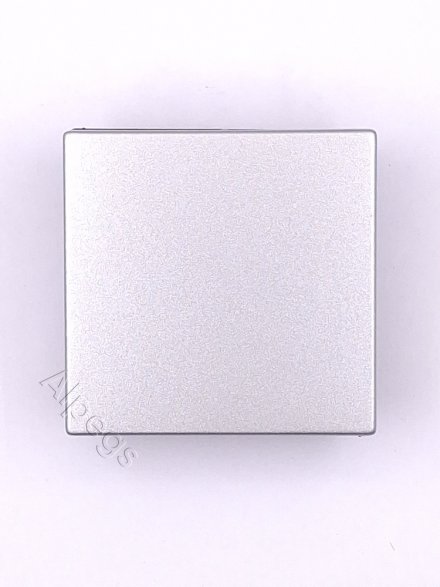 Выключатель одноклавишный Eco Profi 10А, алюминий, EP490AL