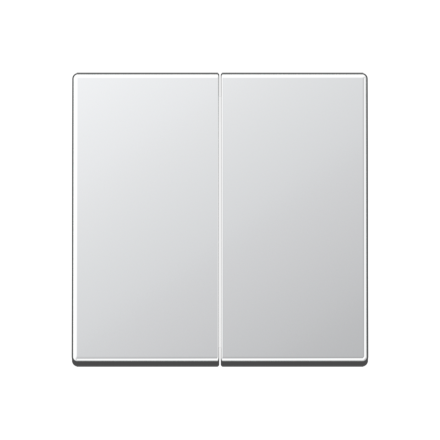 A595AL Клавиши для сдвоенных выключателей; алюминий