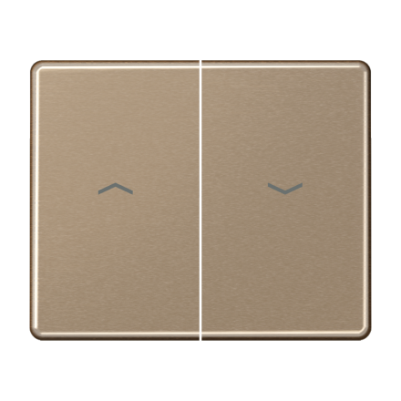 SL595PGB Клавиша для выключателя управления жалюзи; золотая бронза
