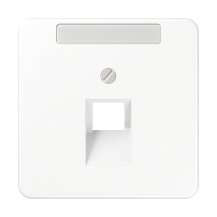 CD569-1NAUAWW Крышка для ординарной телефонной и компютерной розетки  UAE; белая