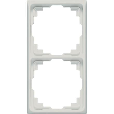 CD582KLG Рамка для инсталляции в кабельных каналах, 2-кратная; светло-серая