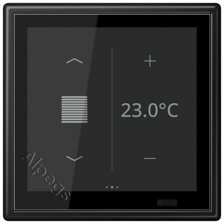 KNX комнатный контроллер LS TOUCH, LS 459 D1 S SWM