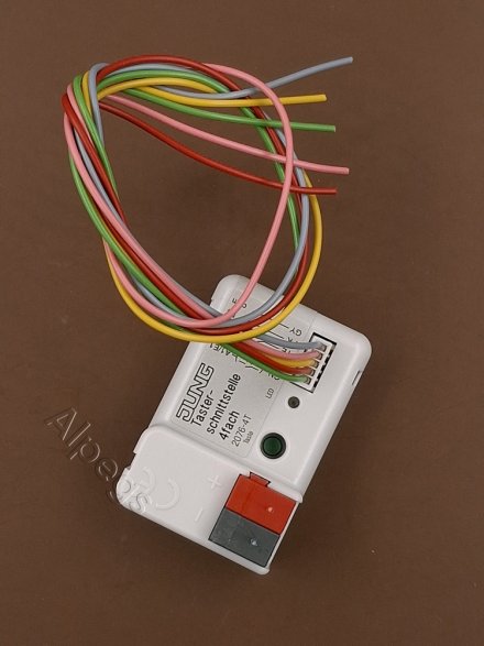 2076-4T KNX/EIB-интерфейс кнопок, 4-ной