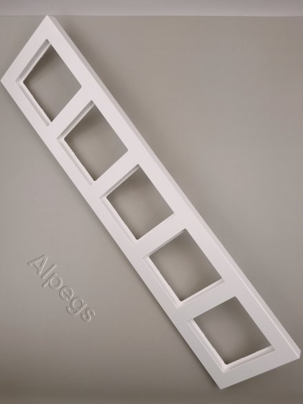 Jung A550 - Рамка 5-ая, цвет белый A5585BFWW