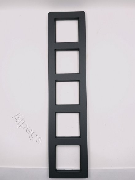 Jung A Flow - Рамка 5-ая, цвет антрацит AF585BFANM