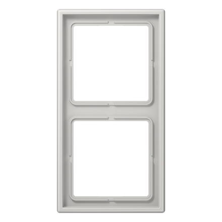 LS982LG Рамка 2-кратная; светло-серая