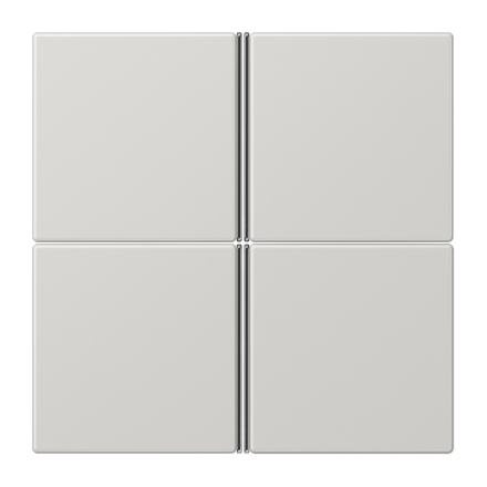 LS404TSALG Набор клавиш для сенсорного модуля KNX, 4-ной, светло-серый