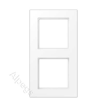 Jung A550 - Рамка 2-ая, цвет Матовый белый A5582BFWWM