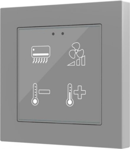 Выключатель сенсорный KNX Flat 55 X4, 4-кнопочный, произвольная графика