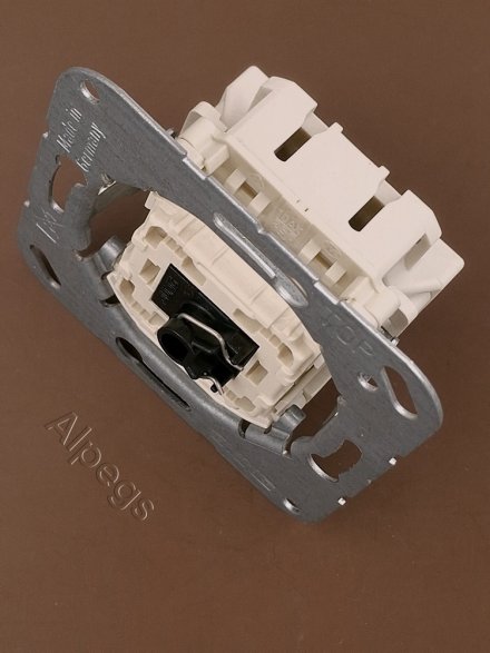 Механизм серии LS1912 одноклавишный, крепление винтами, без монтажных лапок K501EU