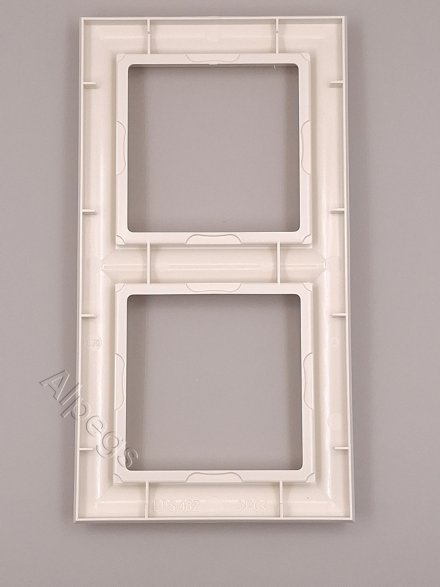 Eco Profi Standart Рамка 2-местная, цвет Слоновая кость EPS482