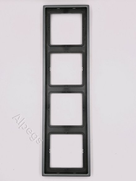 LSmetal Рамка 4-ная , антрацит. AL2984AN