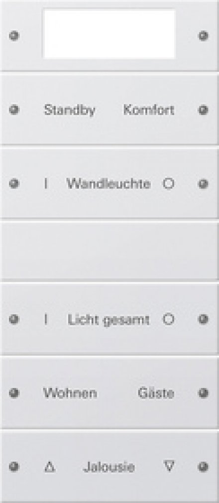 Набор клавиш 5-местный Plus (2+3), с возможностью нанесения надписей