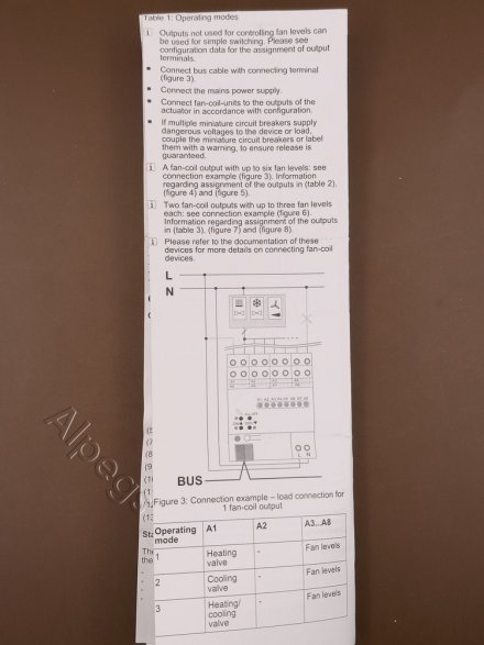 FCA2REGHE KNX Fan-Coil-актуатор (2-канальный?)