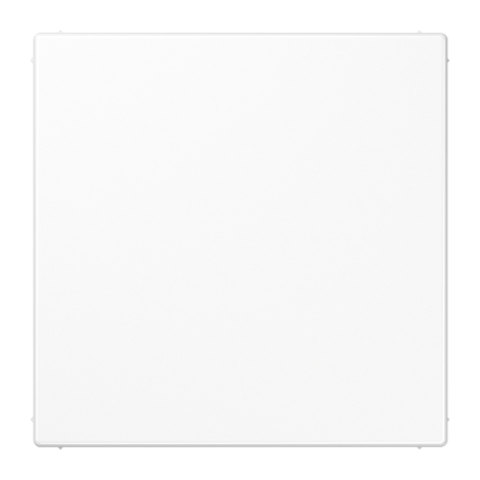 LS994BWW Крышка без отверстий для произвольных вырезов; белая