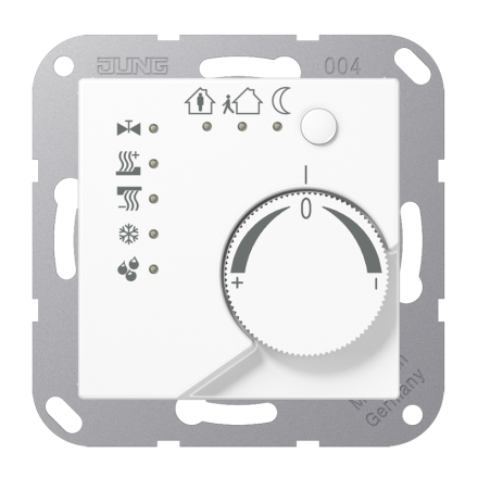 A2178TSWW KNX-регулятор с ручкой для установки температуры; белый