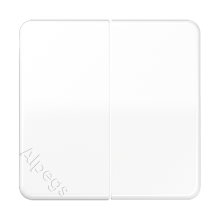 CD595WW Клавиши для сдвоенных выключателей и кнопок; белые