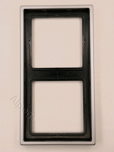 LSmetal Рамка 2-ная, стальн. ES2982