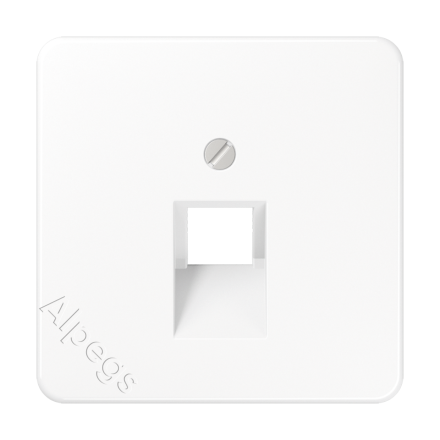 CD569-1UAWW Крышка для ординарной телефонной и компютерной розетки  UAE; белая