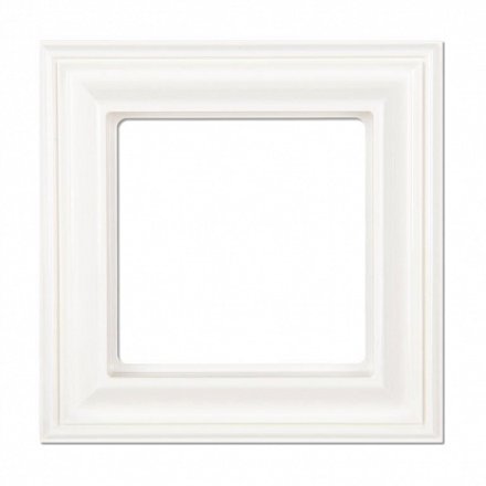 Рамка одинарная Jung Eco Profi Deco, белый, EPD481WW