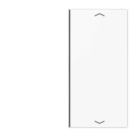 LS402TSAPWW Клавиша для сенсорного модуля KNX, двойная, белая