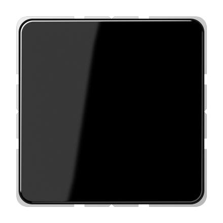 CD594-0SW Крышка без отверстий с несущим каркасом для произвольных вырезов; черная