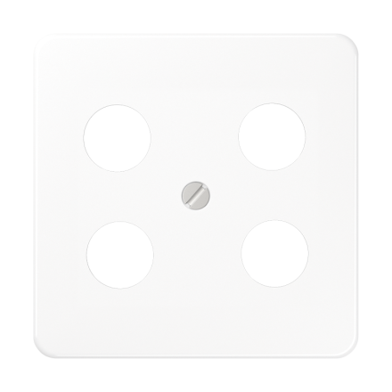 CD561-4SAT1WW Крышка для SAT-TV-розетки с 4-мя гнездами; белая