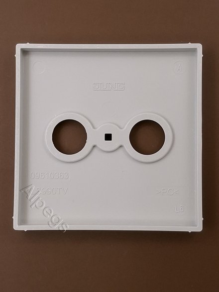 LS990TVLG Крышка для телевизионной розетки; светло-серая