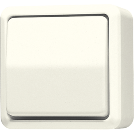 606A Выключатель для накладного монтажа, универсальный; слоновая кость