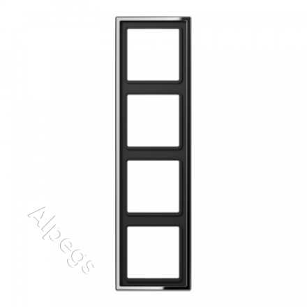 LSmetal Рамка 4-ная , хром. GCR2984