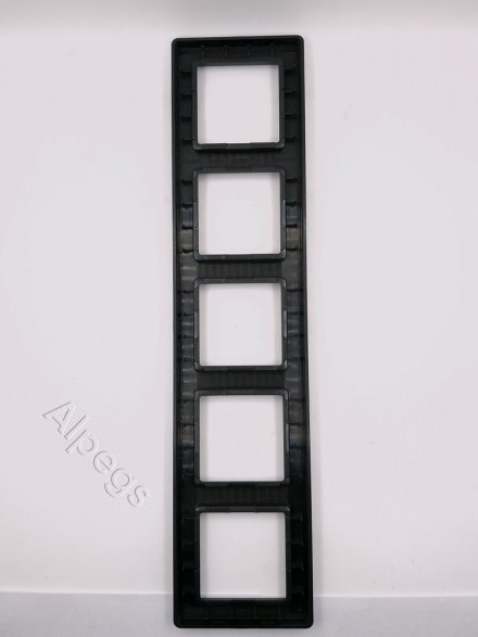 Jung A Flow - Рамка 5-ая, цвет антрацит AF585BFANM